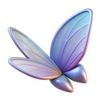 striking unparalleled A single, detailed illustration of a fairy wing. NO BACKGROUND with Transparent Background. png