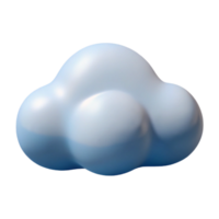 playful fascinating Cloud floating NO BACKGROUND with Transparent Background. 4K png