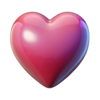 remarkable futuristic Heart shape NO BACKGROUND with Transparent Background. artisan png