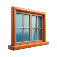 striking dynamic abstract Mid-century modern window frame, NO BACKGROUND with Transparent Background. artisan png