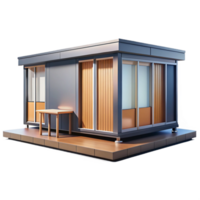 majestic avant-garde Prefabricated modular home unit, NO BACKGROUND with Transparent Background. elite png
