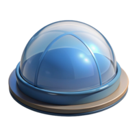 immaculate modern Skylight dome, NO BACKGROUND with Transparent Background. perfect clarity png