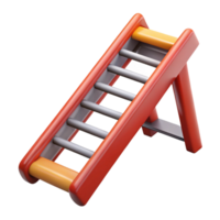 sumptuous whimsical rustic Fire escape ladder, NO BACKGROUND with Transparent Background. exclusive png