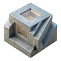 sumptuous contemporary Brutalist concrete texture, NO BACKGROUND with Transparent Background. handcrafted png