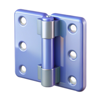 intense dazzling Door hinge, NO BACKGROUND with Transparent Background. professional png