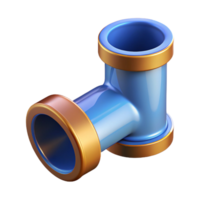 wonderful rustic Plumbing pipe fitting, NO BACKGROUND with Transparent Background. authentic png