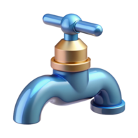 striking sought-after Faucet, NO BACKGROUND with Transparent Background. png