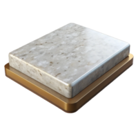 mesmerizing peaceful renaissance Countertop slab, NO BACKGROUND with Transparent Background. premium png