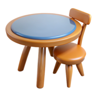 mysterious pristine Dining table, NO BACKGROUND with Transparent Background. handcrafted png
