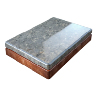 impressive impressionist Countertop slab, NO BACKGROUND with Transparent Background. impeccable png
