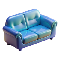 romantic stunning Sofa, NO BACKGROUND with Transparent Background. luxury png