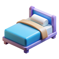 vibrant memorable Bed frame, NO BACKGROUND with Transparent Background. png