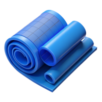 spectacular nordic Blueprints rolled up, NO BACKGROUND with Transparent Background. gallery standard png