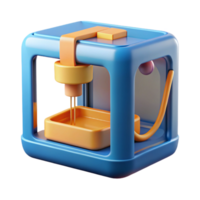 magnificent coastal 3D printer printing object filament plastic NO BACKGROUND with Transparent Background. refined png