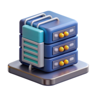 vibrant rare Server rack data center network equipment NO BACKGROUND with Transparent Background. png