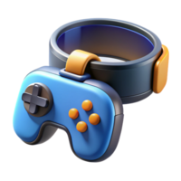 radiant coastal VR headset controller virtual reality gaming NO BACKGROUND with Transparent Background. artisan png