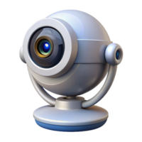 mesmerizing gothic Security camera PTZ pan-tilt-zoom surveillance NO BACKGROUND with Transparent Background. precision png
