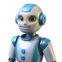 sumptuous remarkable Robot humanoid artificial intelligence assistant NO BACKGROUND with Transparent Background. png