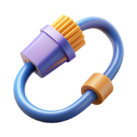 sought-after elegant Ethernet cable network connection internet access NO BACKGROUND with Transparent Background. masterfully captured png