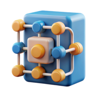 impressive melancholic nordic Machine learning algorithm data analysis AI NO BACKGROUND with Transparent Background. masterfully captured png