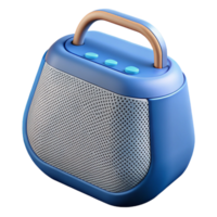 whimsical sumptuous Bluetooth speaker portable wireless audio NO BACKGROUND with Transparent Background. genuine png