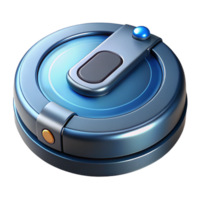 stunning iconic Robot vacuum cleaner automated cleaning technology NO BACKGROUND with Transparent Background. png
