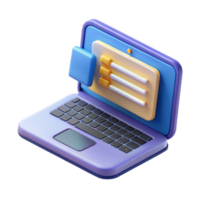 impressive rustic Laptop with coding software open programming language NO BACKGROUND with Transparent Background. top-tier png