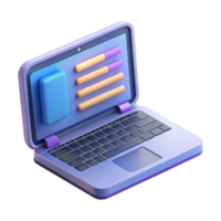 stunning romantic organic Laptop with coding software open programming language NO BACKGROUND with Transparent Background. expertly shot png