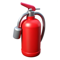 tranquil enchanting Fire extinguisher, red, NO BACKGROUND with Transparent Background. masterfully captured png