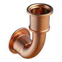 wonderful memorable Downspout, copper, NO BACKGROUND with Transparent Background. png