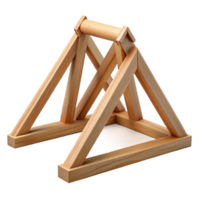 splendid standout Truss, wooden, NO BACKGROUND with Transparent Background. png