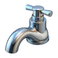 majestic distinguished Faucet, chrome, NO BACKGROUND with Transparent Background. png