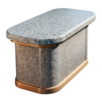 notable elegant Countertop, granite, NO BACKGROUND with Transparent Background. impeccable png