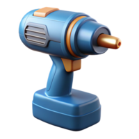 gorgeous calm impressionist Drill, cordless, NO BACKGROUND with Transparent Background. handcrafted png
