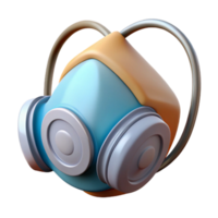 immaculate nordic Dust mask, NO BACKGROUND with Transparent Background. fine detail png