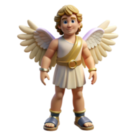 unparalleled industrial Hermes, Messenger God, with winged sandals NO BACKGROUND with Transparent Background. sharp png