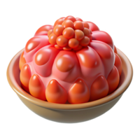 standout futuristic Ambrosia, food of the gods NO BACKGROUND with Transparent Background. museum quality png
