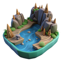 standout classic Styx, river of the underworld NO BACKGROUND with Transparent Background. detailed png