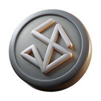 mysterious enchanting Runes, ancient Germanic alphabet symbols NO BACKGROUND with Transparent Background. luxury png