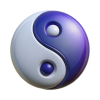 remarkable creative Yin and Yang symbol NO BACKGROUND with Transparent Background. refined png