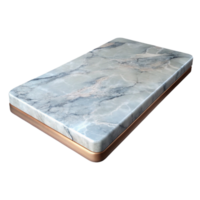nostalgic immaculate Marble countertop slab, NO BACKGROUND with Transparent Background. exclusive png