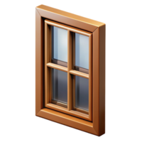 immaculate dreamy gothic Double-hung window sash, NO BACKGROUND with Transparent Background. precision png