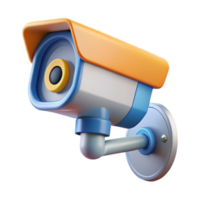 vibrant renaissance Security camera housing, NO BACKGROUND with Transparent Background. studio quality png