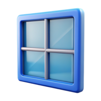 mesmerizing bold artistic Window screen, NO BACKGROUND with Transparent Background. 8K png
