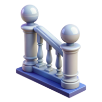 majestic coveted Railing baluster, NO BACKGROUND with Transparent Background. png