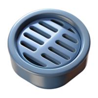 unparalleled elegant Floor drain grate, NO BACKGROUND with Transparent Background. authentic png