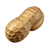 wonderful minimalist Peanut in shell NO BACKGROUND with Transparent Background. 4K png