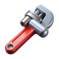 unparalleled creative Metal pipe wrench NO BACKGROUND with Transparent Background. handcrafted png