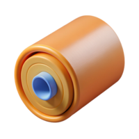 radiant sought-after Roll of insulation NO BACKGROUND with Transparent Background. png