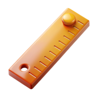 pristine elegant Level tool NO BACKGROUND with Transparent Background. 8K png